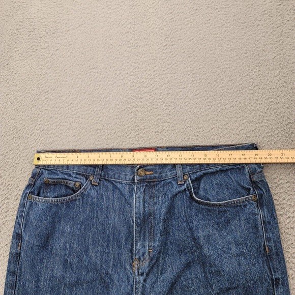 Chaps‎ Jeans Mens 38x30 Blue Denim Straight Leg Medium Wash Classiccore Casual - Picture 15 of 15